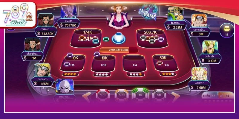 Các vòng cược trong trò chơi Poker diễn ra vô cùng thú vị.