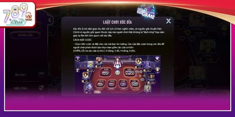 Các vòng chơi Poker tại 789Club được quy định rất rõ ràng, cụ thể.