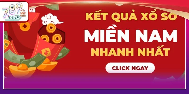 Cược xổ số miền Nam tại 789Club thu hút hàng triệu người chơi.