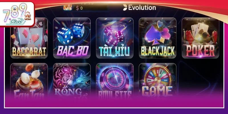 Điểm qua các tựa game siêu hay tại Casino 789Club tân thủ không thể bỏ lỡ.