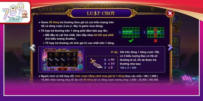 Nắm bắt luật chơi là chìa khóa để cược Alladins thắng lớn.
