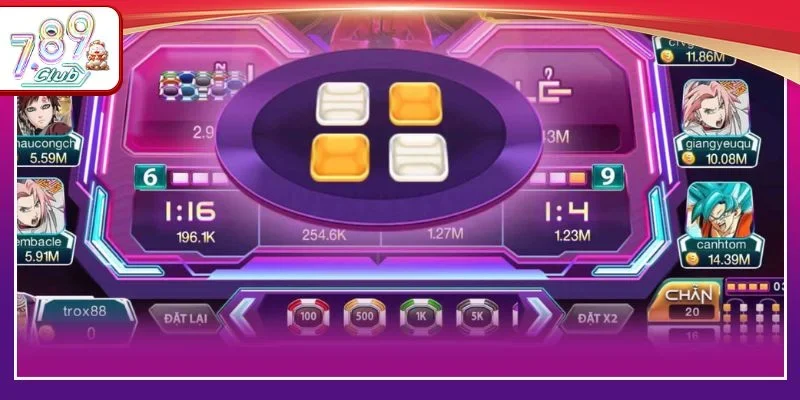 Quy trình cược Xóc đĩa con mực tại sân chơi 789 Club rất đơn giản